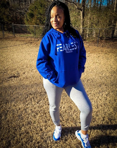 CLASSIC ROYAL BLUE FEARLESS UNISEX HOODIE